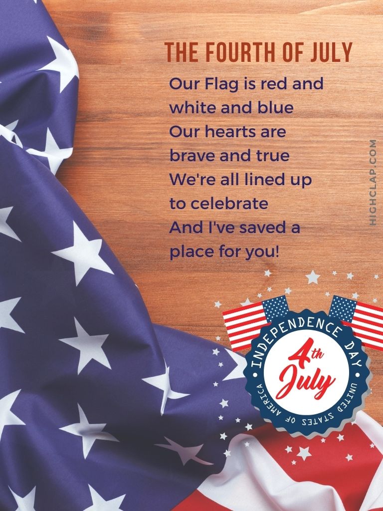 Short 4th Of July Poems by Betty Bose - The Fourth of July