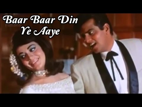 Baar Baar Din Ye Aaye (बार बार दिन ये आये) Lyrics- Farz | Mohammed Raf
