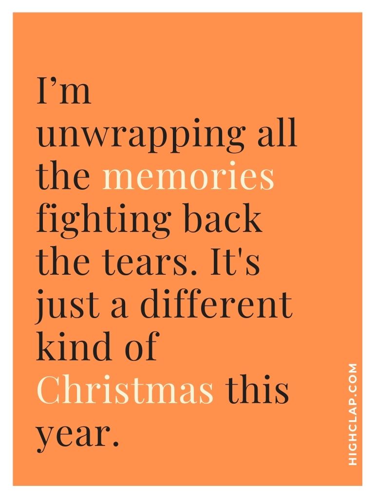 Sad Christmas In Heaven Quote by Schultz
