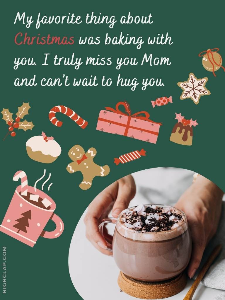 Christmas Wishes From Daughter To Mother