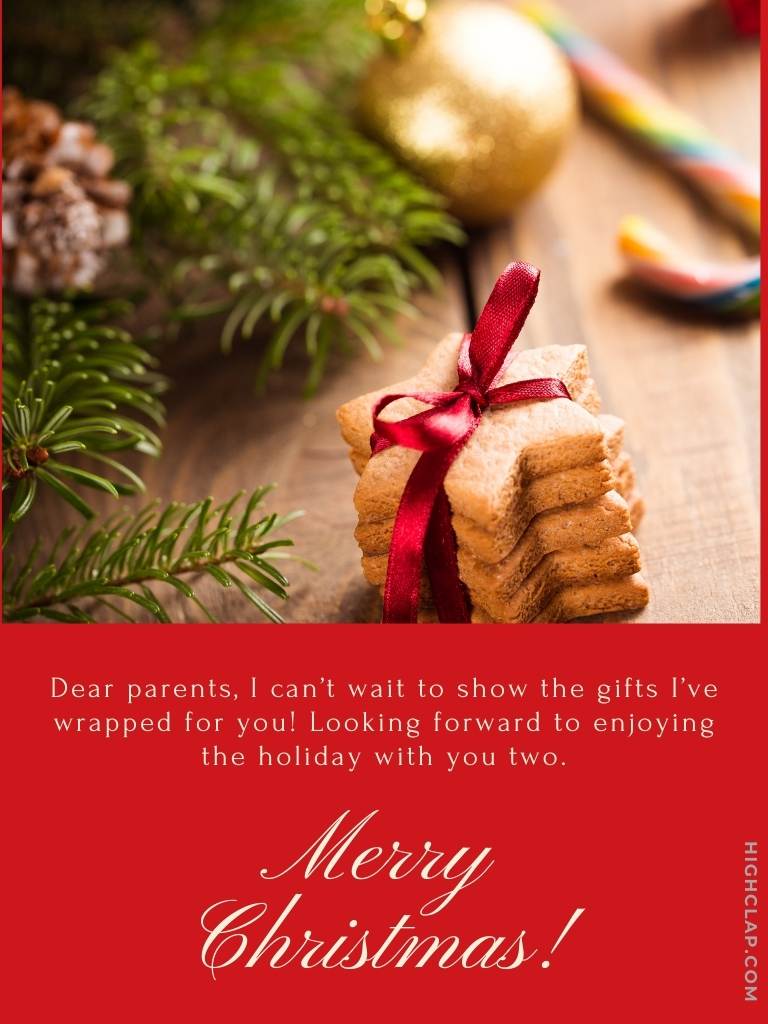 Christmas Wishes For Parents