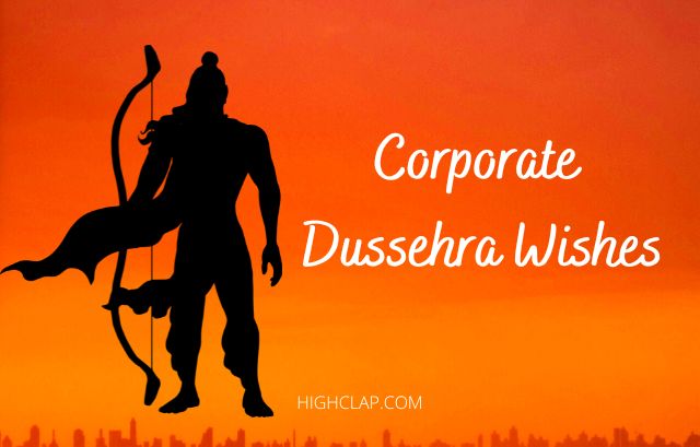  Dussehra Corporate Wishes For Employees, Clients, Colleagues, And Boss