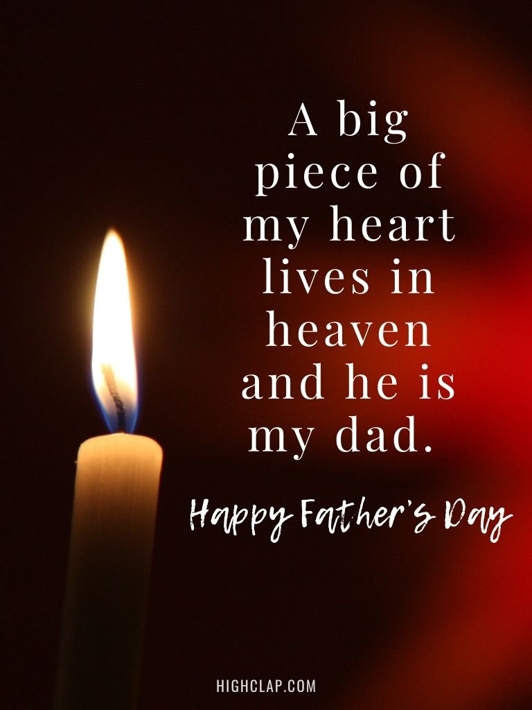 Fathers Day In Heaven Quotes From Daughter