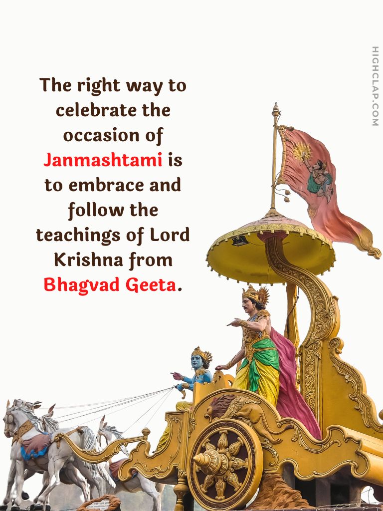 Happy Krishna Janmashtami Quote