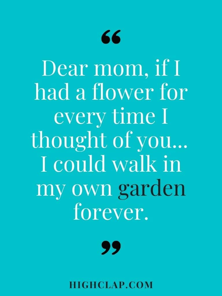 Mother's Day In Heaven Quotes From Daughter