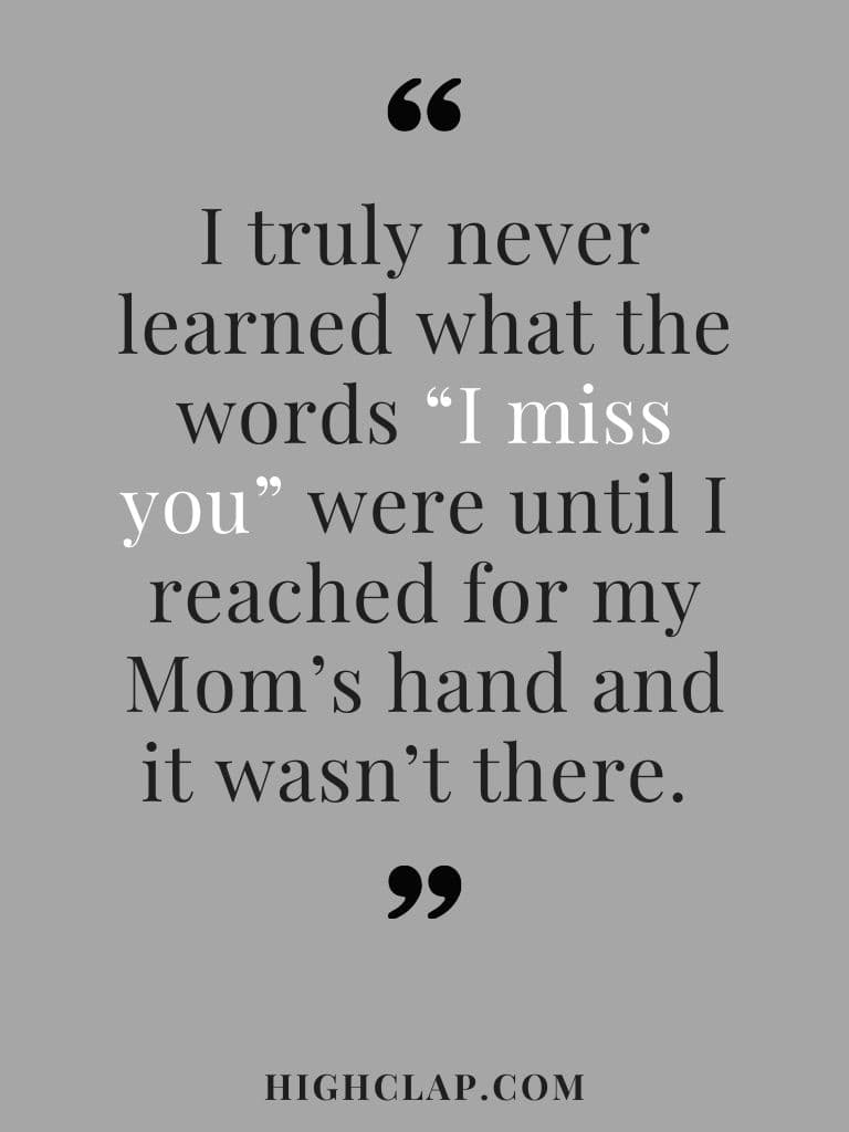 Mother's Day In Heaven Quotes From Son