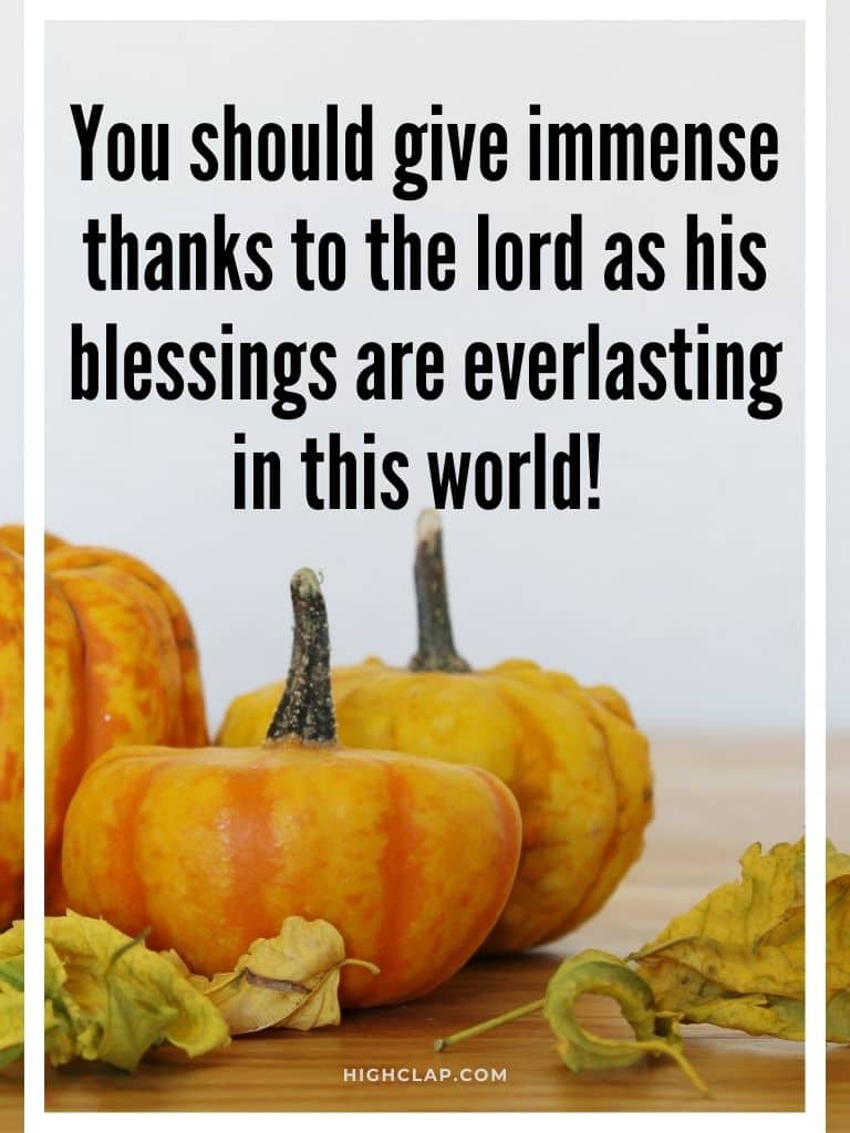 Thanksgiving Blessings Quotes